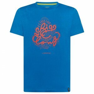 Pánské triko La Sportiva Go Big T-Shirt M Velikost: XL / Barva: modrá