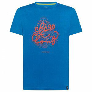 Pánské triko La Sportiva Go Big T-Shirt M Velikost: XXL / Barva: modrá