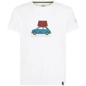 Pánské triko La Sportiva Cinquecento T-Shirt M Velikost: XXL / Barva: modrá/oranžová