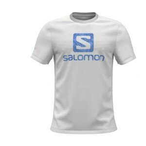 Pánské triko Salomon Outlife Logo Ss Tee M Velikost: M / Barva: bílá