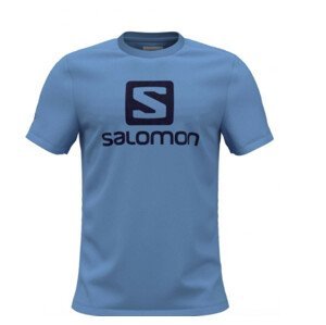 Pánské triko Salomon Outlife Logo Ss Tee M Velikost: XL / Barva: modrá
