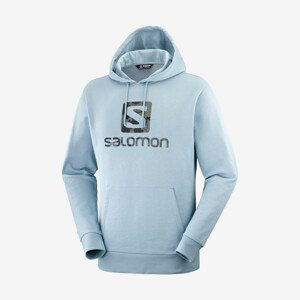 Mikina Salomon Outlife Logo Pullover Hoodie Velikost: M / Barva: modrá