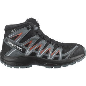 Juniorské boty Salomon Xa Pro 3D Mid Cswp J Dětské velikosti bot: 38 / Barva: černá