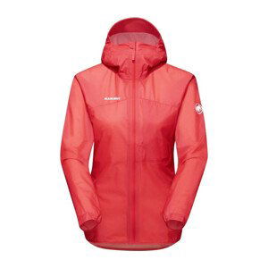 Dámská bunda Mammut Kento Light HS Hooded Jacket W Velikost: L / Barva: červená