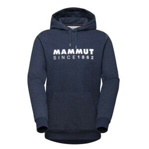 Pánská mikina Mammut Mammut Logo ML Hoody Men Velikost: XL / Barva: modrá