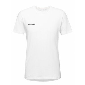 Pánské triko Mammut Mammut Logo T-Shirt Men Velikost: XL / Barva: bílá/černá