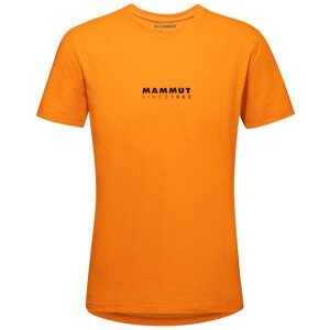Pánské triko Mammut Mammut Logo T-Shirt Men Velikost: XL / Barva: bílá/šedá