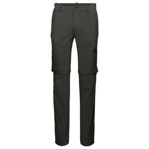 Pánské kalhoty Mammut Runbold Zip Off Pants Men Velikost: 48 / Barva: šedá