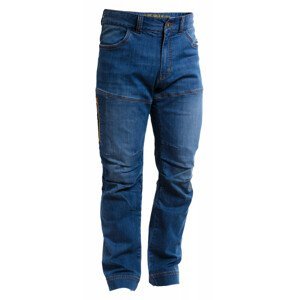 Pánské kalhoty Warmpeace Rigg denim Velikost: L / Barva: modrá