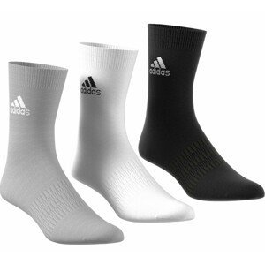 Ponožky Adidas Light Crew 3Pp Velikost ponožek: 46-48 / Barva: šedá