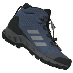 Dětské boty Adidas Terrex Mid Gtx K Dětská velikost bot (EU): 28 / Barva: tmavě modrá