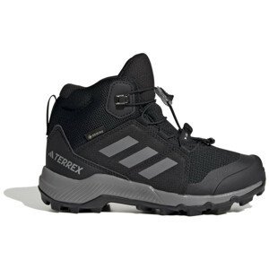 Dětské boty Adidas Terrex Mid Gtx K Dětská velikost bot (EU): 28 / Barva: černá/šedá