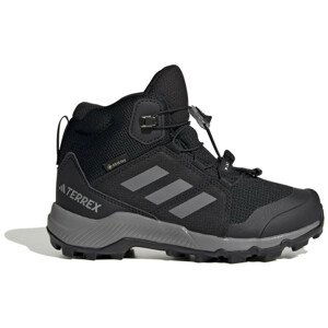 Dětské boty Adidas Terrex Mid Gtx K Dětská velikost bot (EU): 35,5 / Barva: černá/šedá