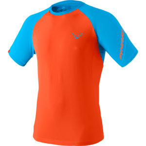 Pánské triko Dynafit Alpine Pro M S/S Tee Velikost: XL / Barva: modrá/oranžová