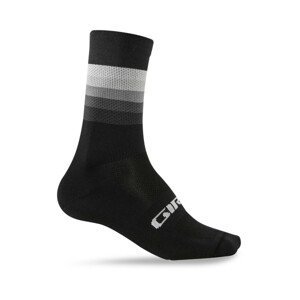 Cyklistické ponožky Giro Comp High Rise Velikost: M / Barva: černá/bílá