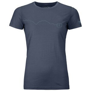 Dámské triko Ortovox 120 Tec Mountain T-Shirt W Velikost: S / Barva: modrá