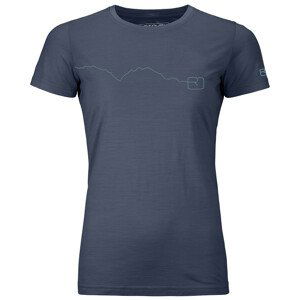Dámské triko Ortovox 120 Tec Mountain T-Shirt W Velikost: L / Barva: modrá