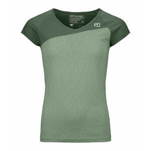 Dámské triko Ortovox 120 Tec T-Shirt W Velikost: XS / Barva: zelená
