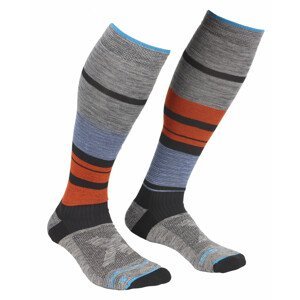 Pánské podkolenky Ortovox All Mountain Long Socks M Velikost ponožek: 42-44 / Barva: šedá