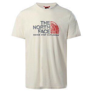 Pánské triko The North Face S/S Rust 2 Tee Velikost: XL / Barva: bílá