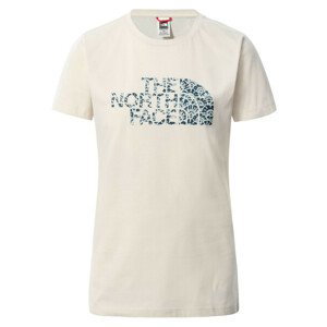 Dámské triko The North Face S/S Easy Tee Velikost: S / Barva: bílá
