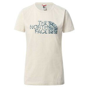 Dámské triko The North Face S/S Easy Tee Velikost: L / Barva: bílá
