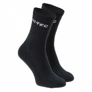 Pánské ponožky Hi-Tec Chiro Pack Velikost ponožek: 44-47 / Barva: černá/bílá
