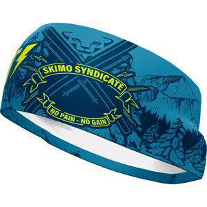 Čelenka Dynafit Graphic Performance Headband Obvod hlavy: 58 cm / Barva: tmavě modrá