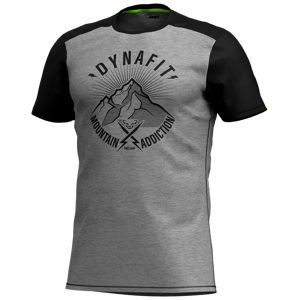 Pánské tričko Dynafit Transalper Light M S/S Tee Velikost: XL / Barva: černá/šedá