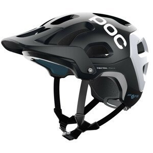 Cyklistická helma POC Tectal Race Spin Velikost helmy: 55-58 cm / Barva: černá/bílá