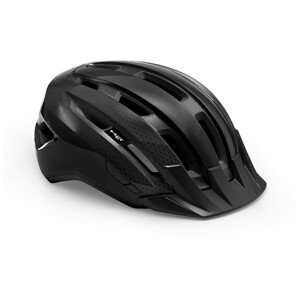 Cyklistická helma MET Downtown Velikost helmy: 58-61 cm / Barva: černá
