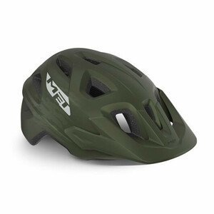 Cyklistická helma MET Echo Velikost helmy: 57-60 cm / Barva: tmavě zelená