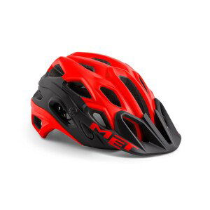 Cyklistická helma MET Lupo Velikost helmy: 54-58 cm / Barva: červená/černá