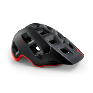 Cyklistická helma MET Terranova Velikost helmy: 56-58 cm / Barva: černá/červená