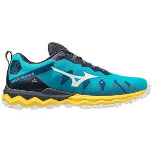 Pánské boty Mizuno Wave Daichi 6 Velikost bot (EU): 42 / Barva: modrá/žlutá