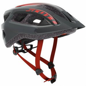 Cyklistická helma Scott Supra Velikost helmy: 54-61 cm / Barva: červená/šedá