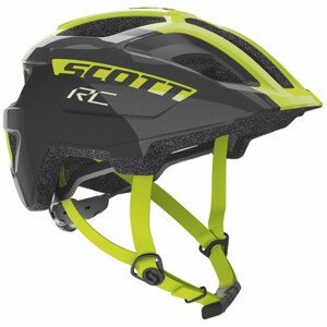 Dětská cyklistická helma Scott Spunto Junior Velikost helmy: 50-56 cm / Barva: černá/žlutá