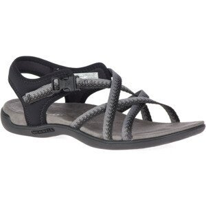 Dámské sandály Merrell District Muri Lattice Velikost bot (EU): 40 / Barva: černá/šedá