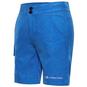 Dětské kalhoty Alpine Pro Denielo Dětská velikost: 116-122 / Barva: modrá