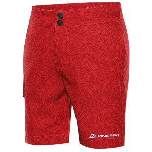 Dětské kalhoty Alpine Pro Denielo Dětská velikost: 92-98 / Barva: červená