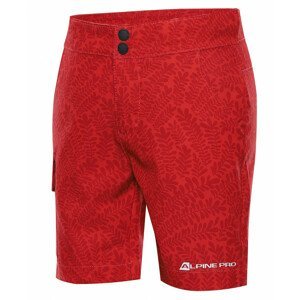 Dětské kalhoty Alpine Pro Denielo Dětská velikost: 164-170 / Barva: červená