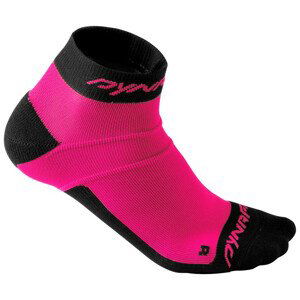 Ponožky Dynafit Vertical Mesh Footie Velikost ponožek: 43-46 / Barva: růžová