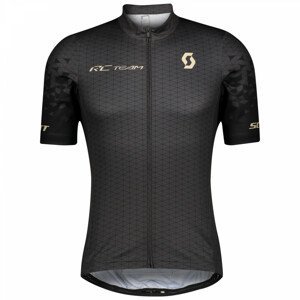 Pánský cyklistický dres Scott M's RC Team 10 s/sl Velikost: M / Barva: černá