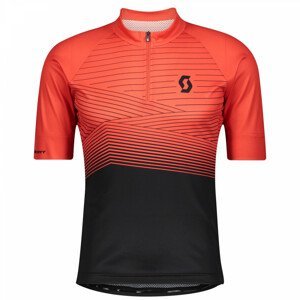 Pánský cyklistický dres Scott M's Endurance 20 s/sl Velikost: L / Barva: červená/černá