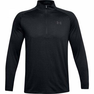 Pánské funkční triko Under Armour Tech 2.0 1/2 Zip Velikost: S / Barva: černá