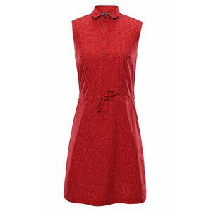 Šaty Alpine Pro Pata 2 Velikost: XS / Barva: červená