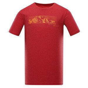 Pánské triko Alpine Pro Abic 9 Velikost: XXL / Barva: červená