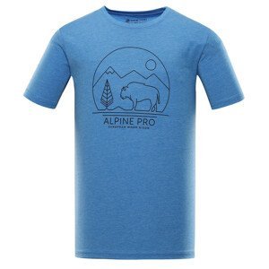Pánské triko Alpine Pro Abic 9 Velikost: XXL / Barva: tmavě modrá
