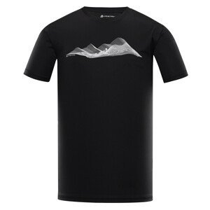 Pánské triko Alpine Pro Quart 2 Velikost: XXXL / Barva: černá