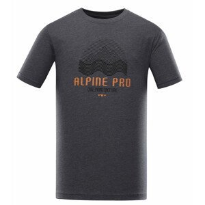 Pánské triko Alpine Pro Tiberio 9 Velikost: M / Barva: šedá